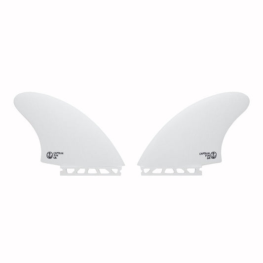 Captain Fin Co - CF Twin Keel - Large - White (Futures)