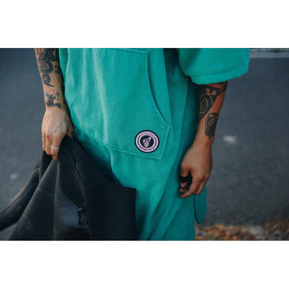 Captain Fin Co - Changing Robe - CF x Poler - Green Surfing Captain Fin Co