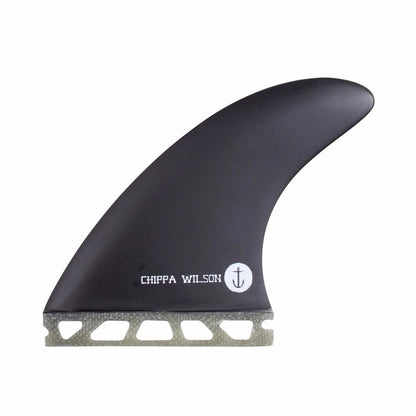 Captain Fin Co - Chippa Wilson New Bones Tri - Medium - Black (Futures) Surfboard Fins Captain Fin Co Black Medium