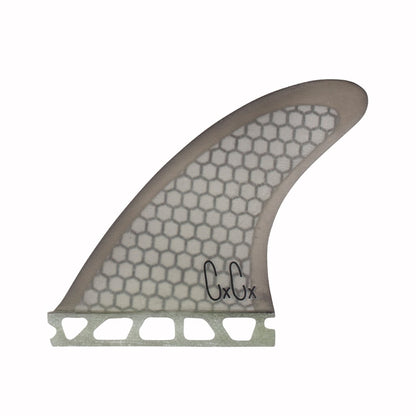 Captain Fin Co - Christenson 5 Fin - Medium - Smoke (Futures) Surfboard Fins Captain Fin Co Smoke Medium
