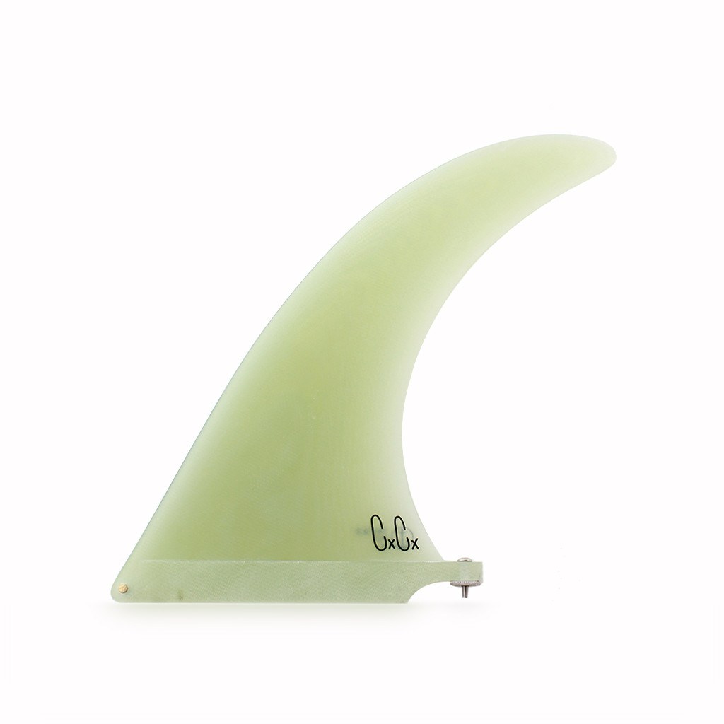 Captain Fin Co - Christenson Tracker - 8/8.5/9/9.5/10 - Clear Surfboard Fins Captain Fin Co Clear 8"