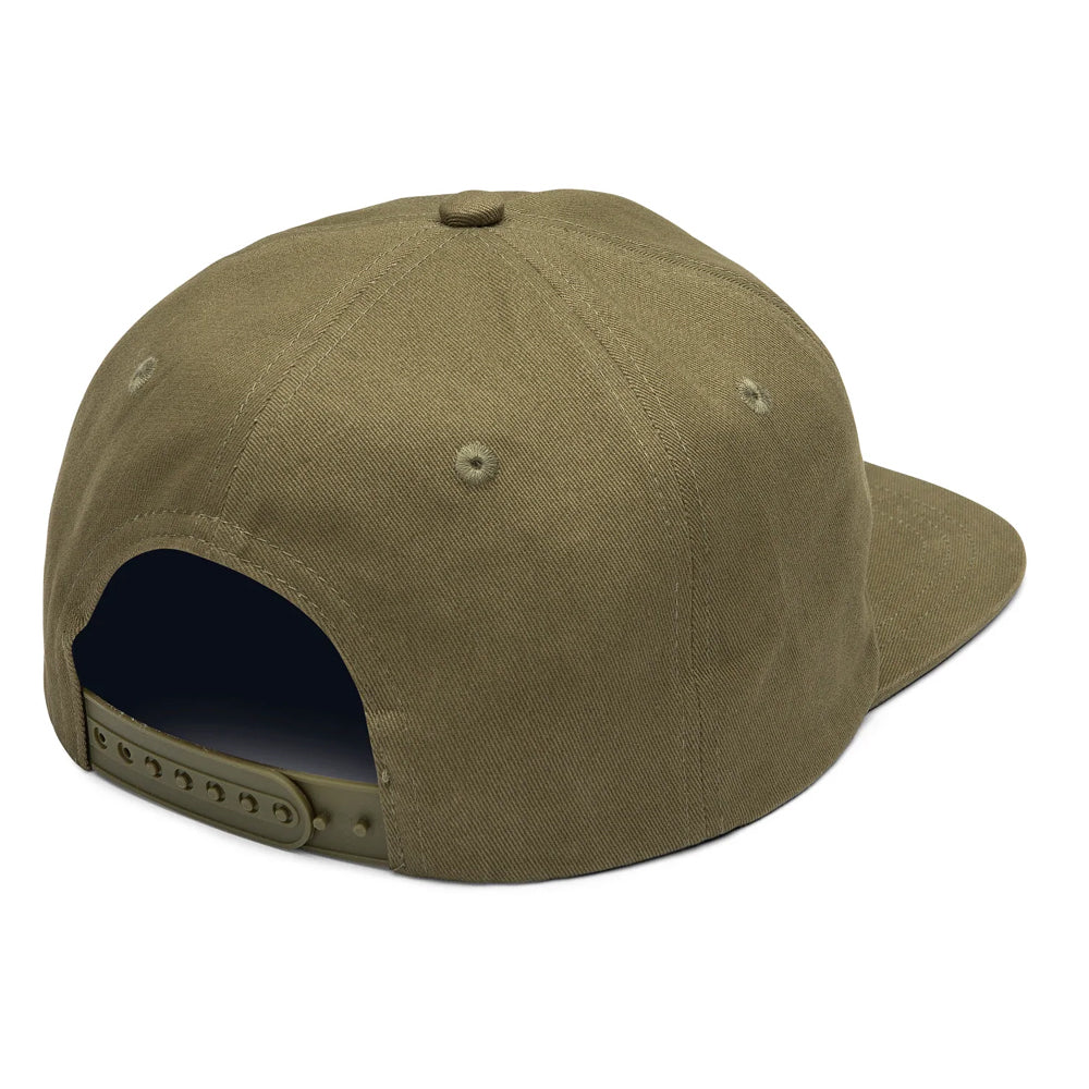 Captain Fin Co - College Hat - Olive Hats Captain Fin Co
