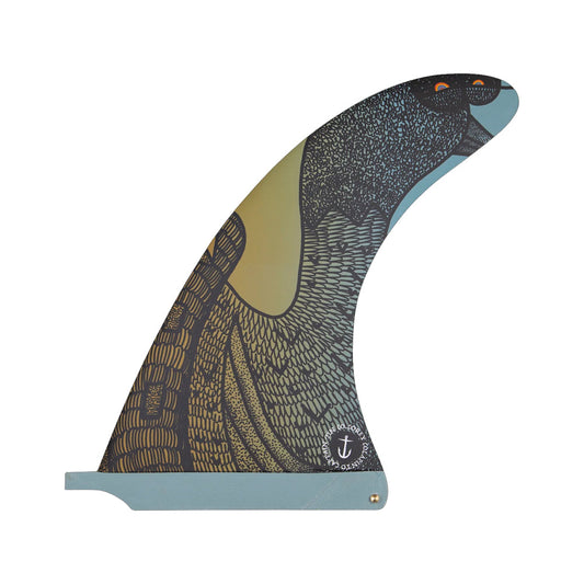 Captain Fin Co - Corey Colapinto - 9.5/10 - Blue Surfboard Fins Captain Fin Co Blue 9.5"