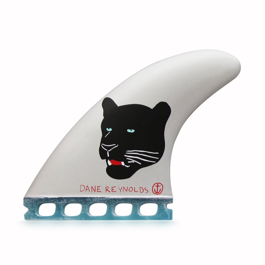 Captain Fin Co - Dane Reynolds Tri - SM/MD/LG - Silver (Futures) Surfboard Fins Captain Fin Co Silver Small