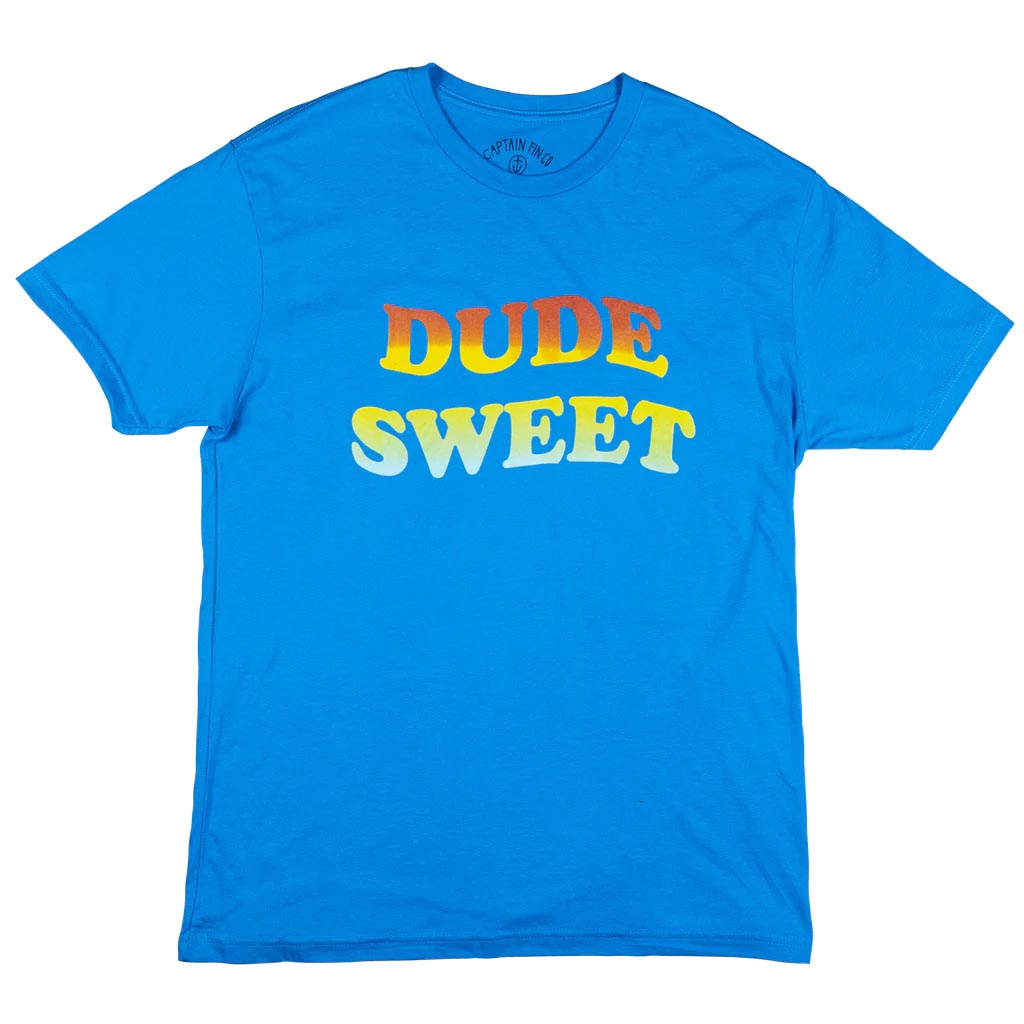 Captain Fin Co - Dude Sweet Tee Surfing Captain Fin Co Turquoise Small