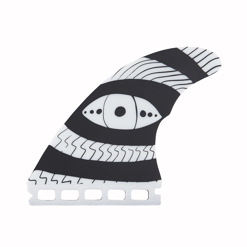 Captain Fin Co - Dylan Gravezilla Tri - Medium - Black (Futures) Surfboard Fins Captain Fin Co