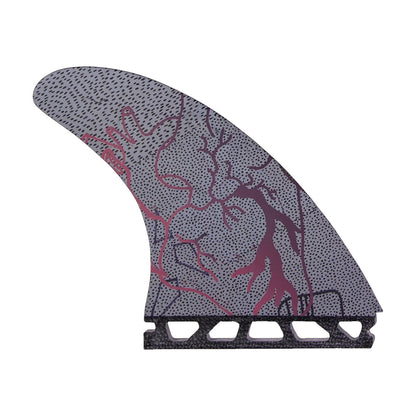 Captain Fin Co - Eithan Osbourne Heart Tri - SM/MD/LG - Black (Futures) Surfboard Fins Captain Fin Co