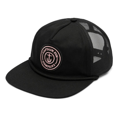 Captain Fin Co - Fresh Catch Cap - Black Hats Captain Fin Co Black