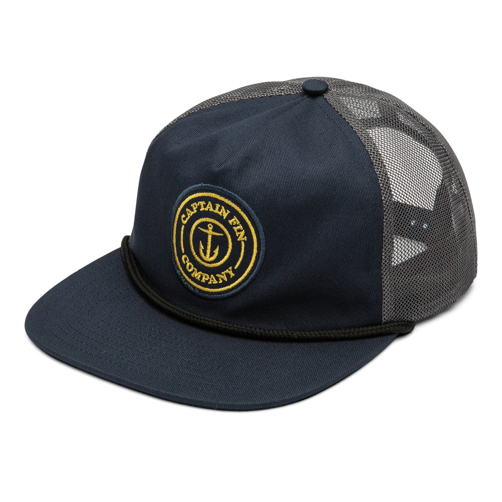 Captain Fin Co - Fresh Catch Cap - Navy Hats Captain Fin Co Navy