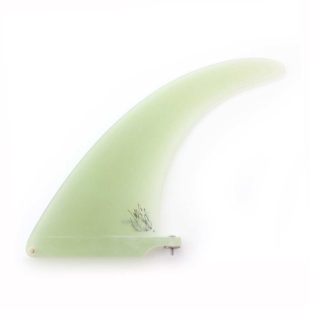 Captain Fin Co - Jeff McCallum - 8 - Clear Surfboard Fins Captain Fin Co Clear 8"