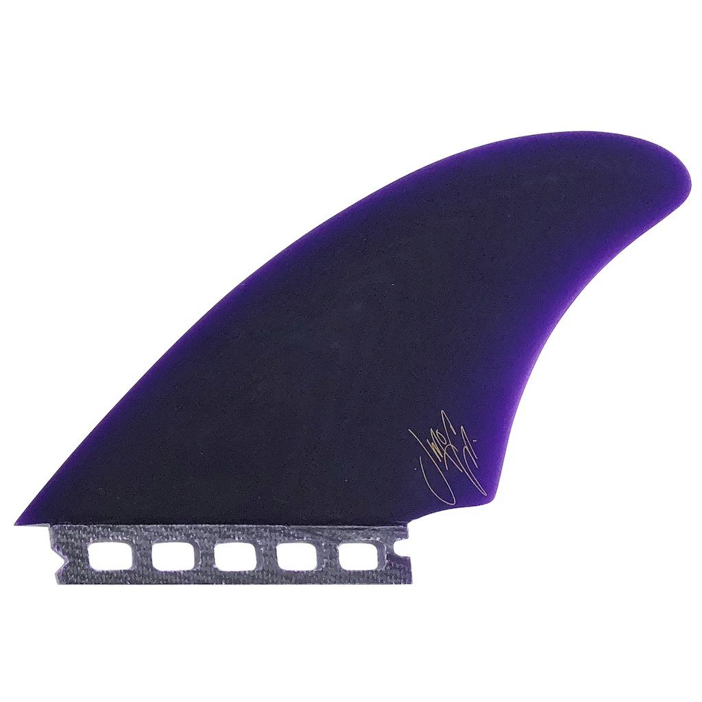 Captain Fin Co - Jeff McCallum Twin Keel - Large - Purple (Futures) Surfboard Fins Captain Fin Co Purple Large