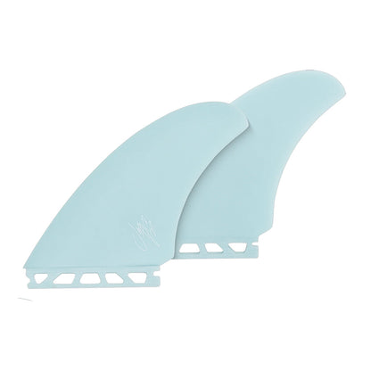 Captain Fin Co - Jeff McCallum Twin - Medium - Light Blue (Futures) Surfboard Fins Captain Fin Co