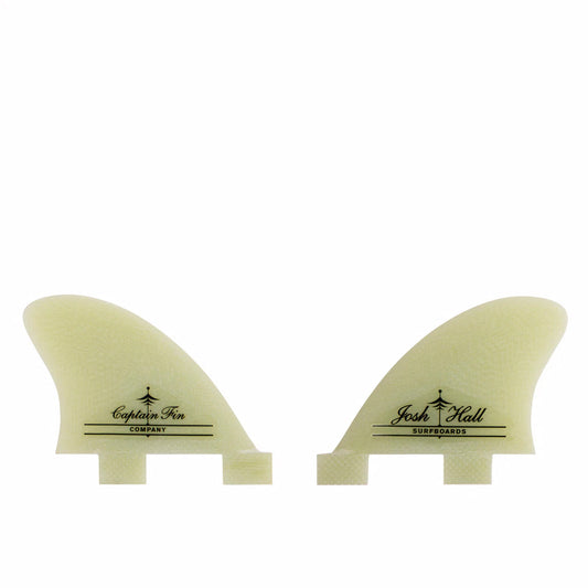 Captain Fin Co - Josh Hall Side Bites - Small - Cream (FCS) Surfboard Fins Captain Fin Co