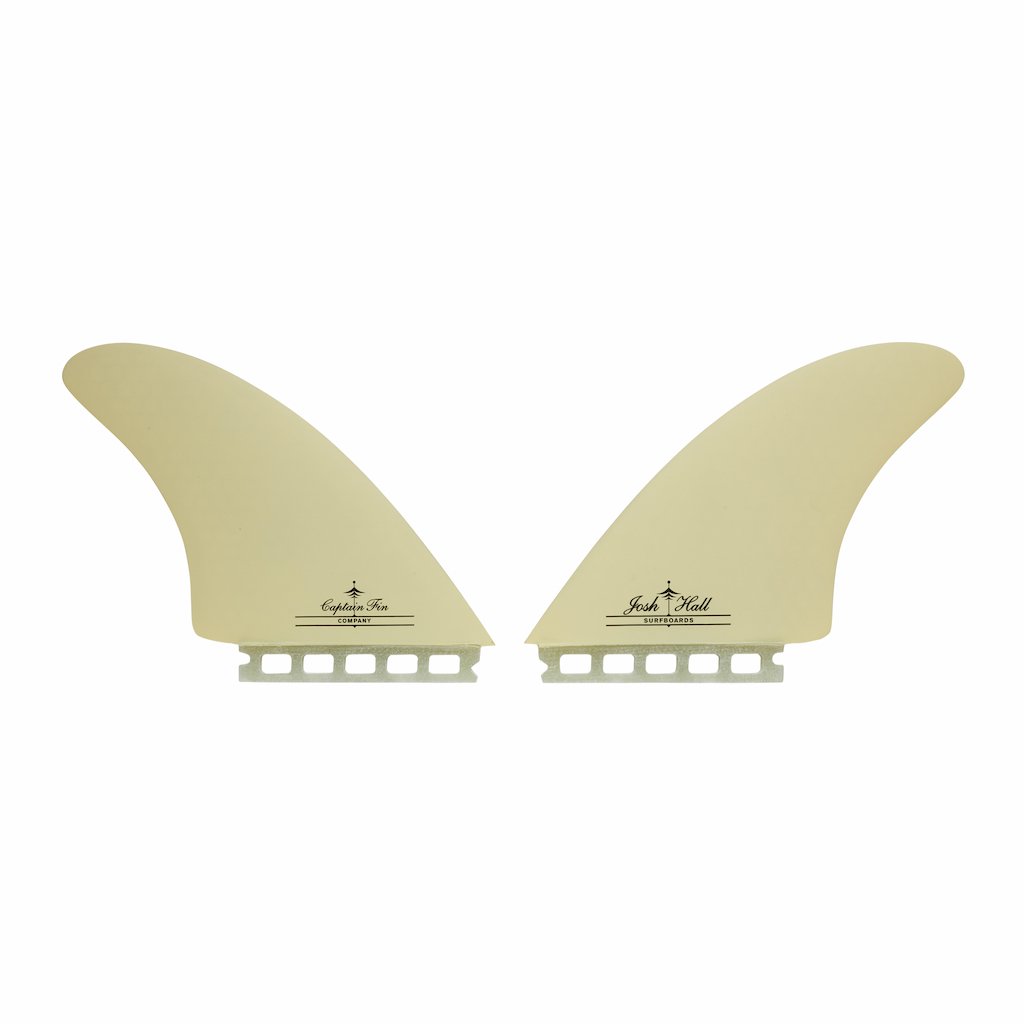 Captain Fin Co - Josh Hall Twin - Medium - Khaki (Futures) Surfboard Fins Captain Fin Co