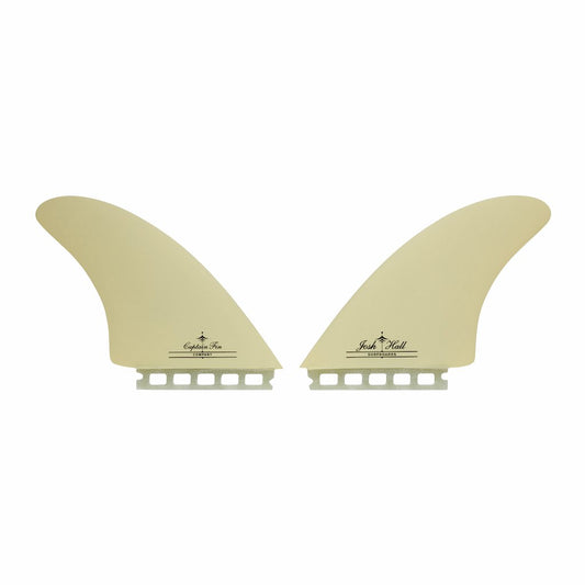 Captain Fin Co - Josh Hall Twin - Medium - Khaki (Futures) Surfboard Fins Captain Fin Co