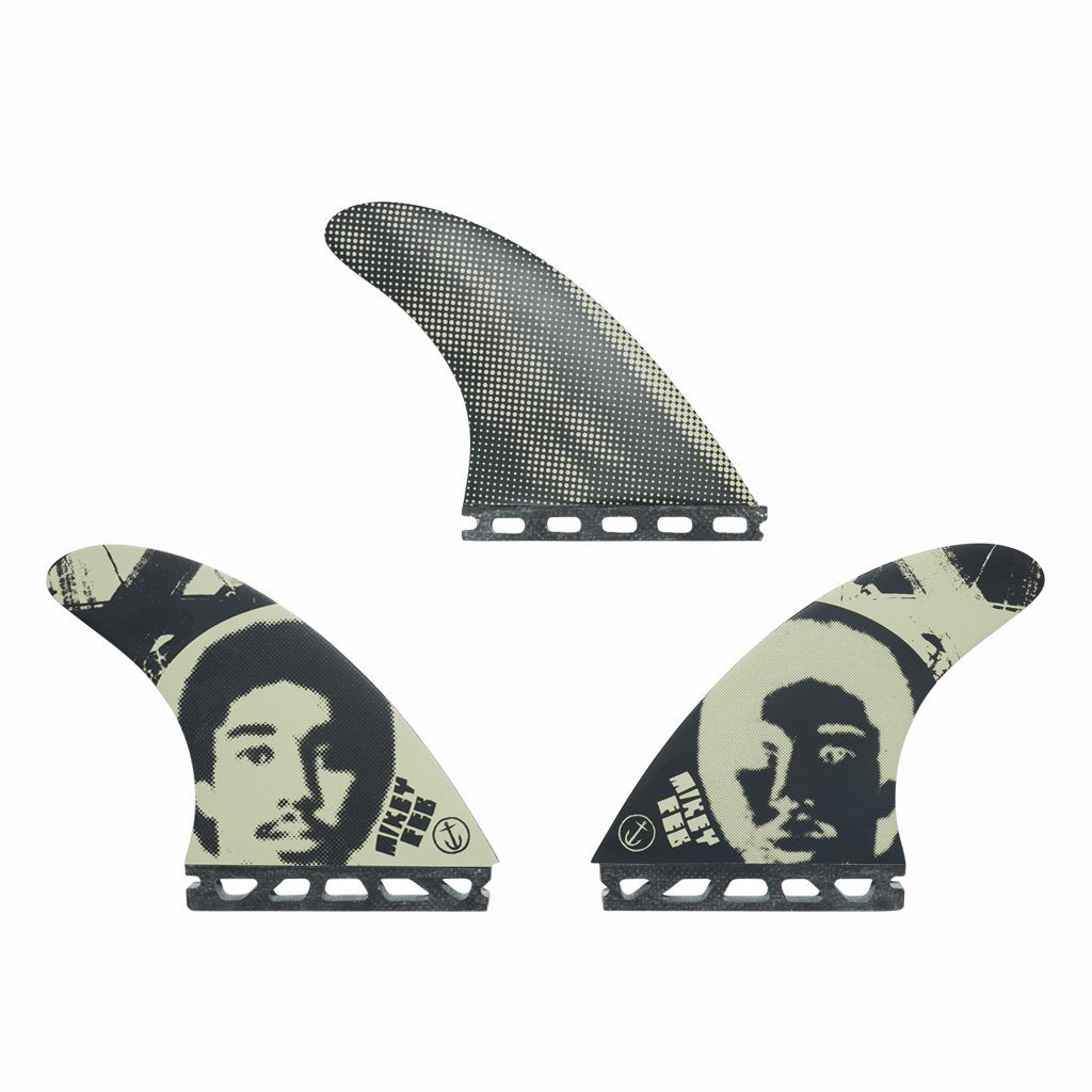 Captain Fin Co - Mikey February Tri - Medium - Black (Futures) Surfboard Fins Captain Fin Co
