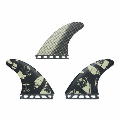 Captain Fin Co - Mikey February Tri - Medium - Black (Futures) Surfboard Fins Captain Fin Co