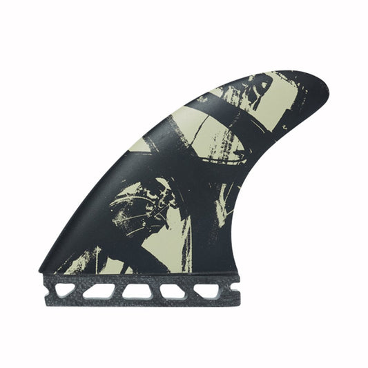 Captain Fin Co - Mikey February Tri - Medium - Black (Futures) Surfboard Fins Captain Fin Co Black Medium