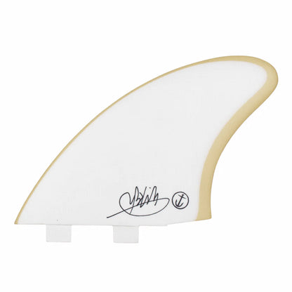 Captain Fin Co - Mikey February Twin Keel - Large - White (FCS) Surfboard Fins Captain Fin Co White Large