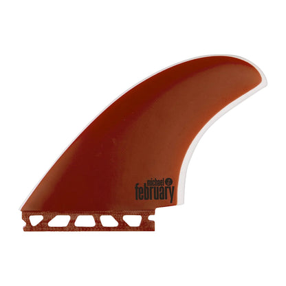 Captain Fin Co - Mikey February Twin - Medium - Red (Futures) Surfboard Fins Captain Fin Co Red Medium
