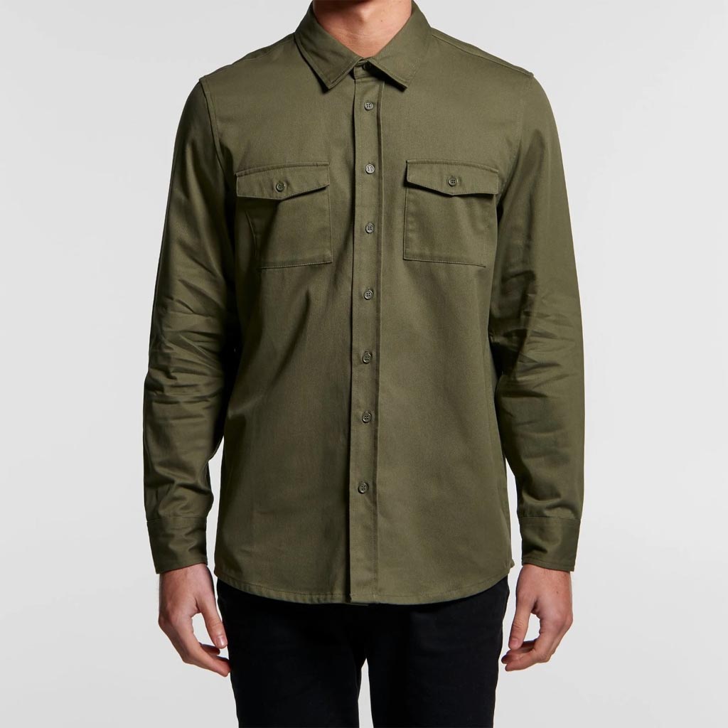 Captain Fin Co - Military Shirt - Army Surfing Captain Fin Co