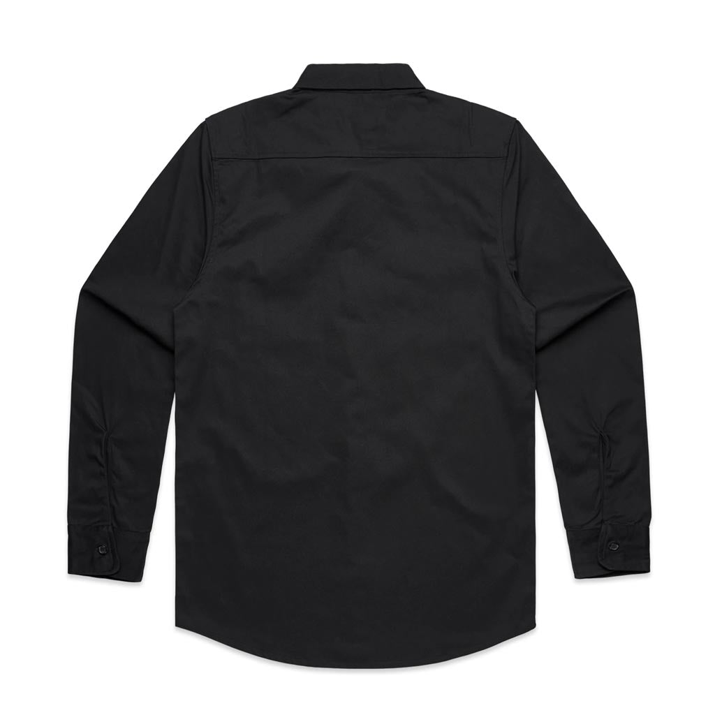 Captain Fin Co - Military Shirt - Black Surfing Captain Fin Co