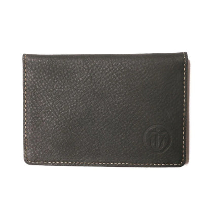 Captain Fin Co - Momento Bifold Leather Wallet - Black