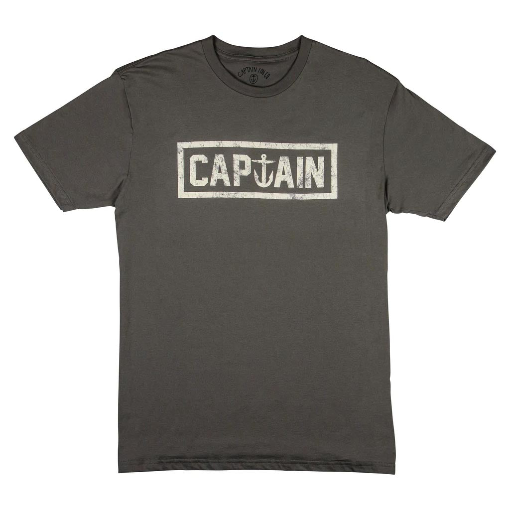 Captain Fin Co - Naval Captain Tee - Military Green Surfing Captain Fin Co Military Green Small