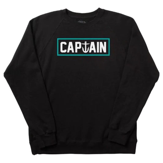 Captain Fin Co - Naval Crew Fleece Surfing Captain Fin Co Black Small