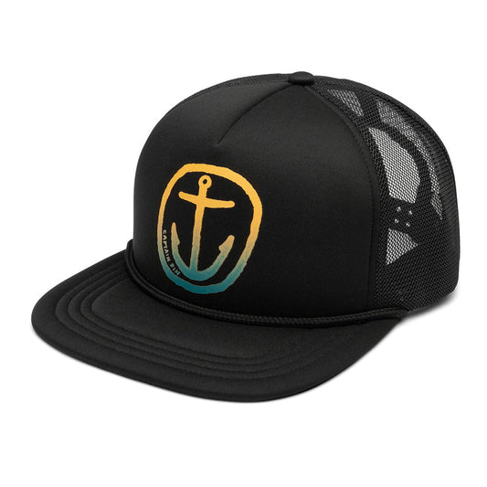 Captain Fin Co - Nuevo Anchor Trucker Cap - Black