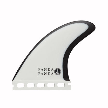 Captain Fin Co - Panda 5 Fin - Medium - Black/White (Futures) Surfboard Fins Captain Fin Co Black/White Medium