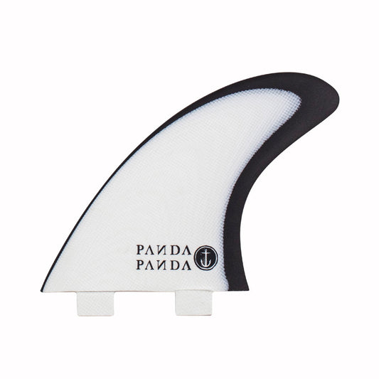 Captain Fin Co - Panda 5 Fin - Medium - Black/White (FCS) Surfboard Fins Captain Fin Co Black/White Medium