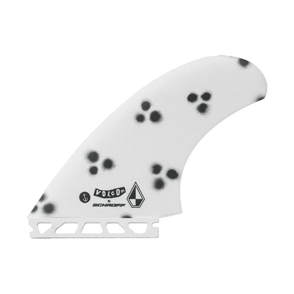 Captain Fin Co - Peter Schroff Twin - Medium - White (Futures) Surfboard Fins Captain Fin Co
