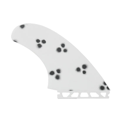 Captain Fin Co - Peter Schroff Twin - Medium - White (Futures) Surfboard Fins Captain Fin Co