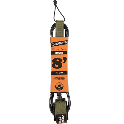 Captain Fin Co - Shred Cord - 8' Standard - Army