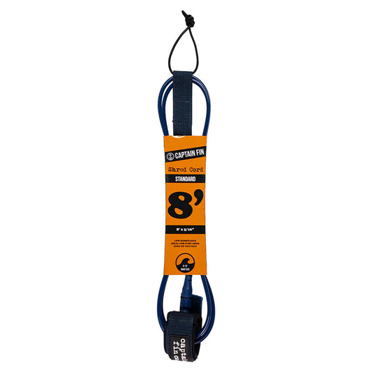 Captain Fin Co - Shred Cord - 8' Standard - Navy