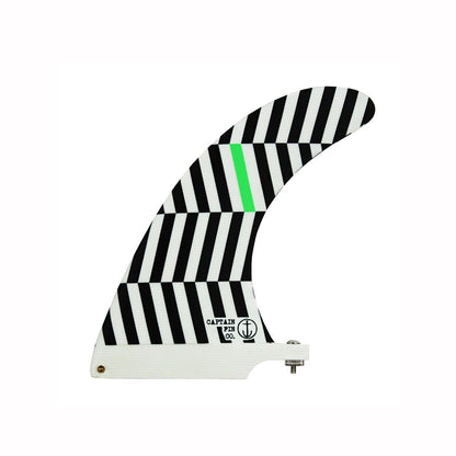 Captain Fin Co - CF Slasher - 6.5 - El Bull Surfboard Fins Captain Fin Co Black & White 6.5"