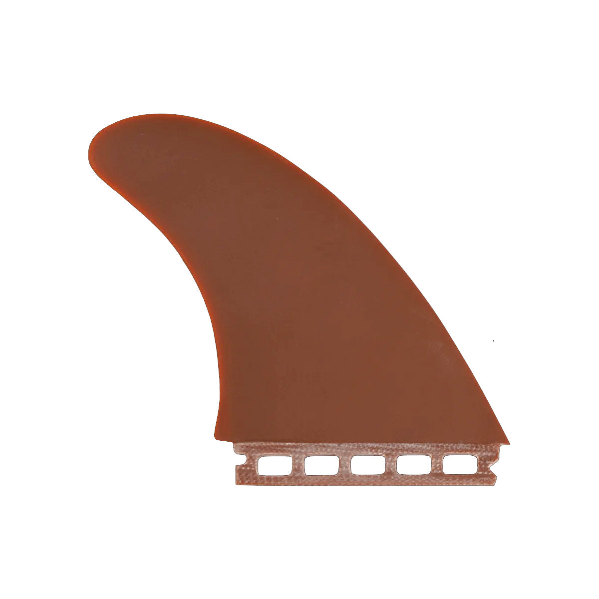 Captain Fin Co - Troy Elmore Twin + Trailer - Medium - Brown (Futures) Surfboard Fins Captain Fin Co