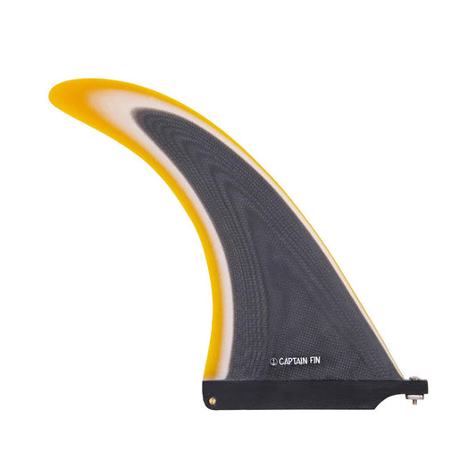 Captain Fin Co - Tyler Warren Raked - 9.25 - Black/White/Gold Surfboard Fins Captain Fin Co