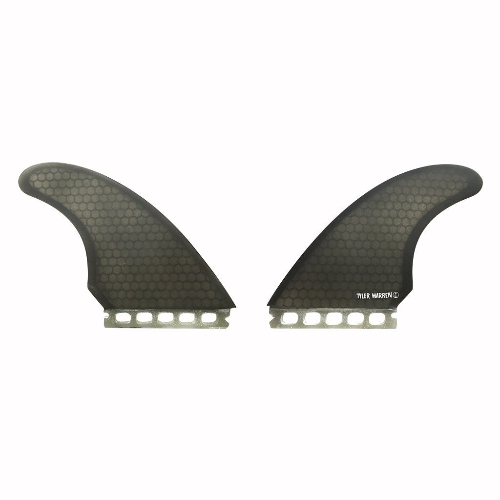 Captain Fin Co - Tyler Warren Twin - Medium - Black (Futures) Surfboard Fins Captain Fin Co