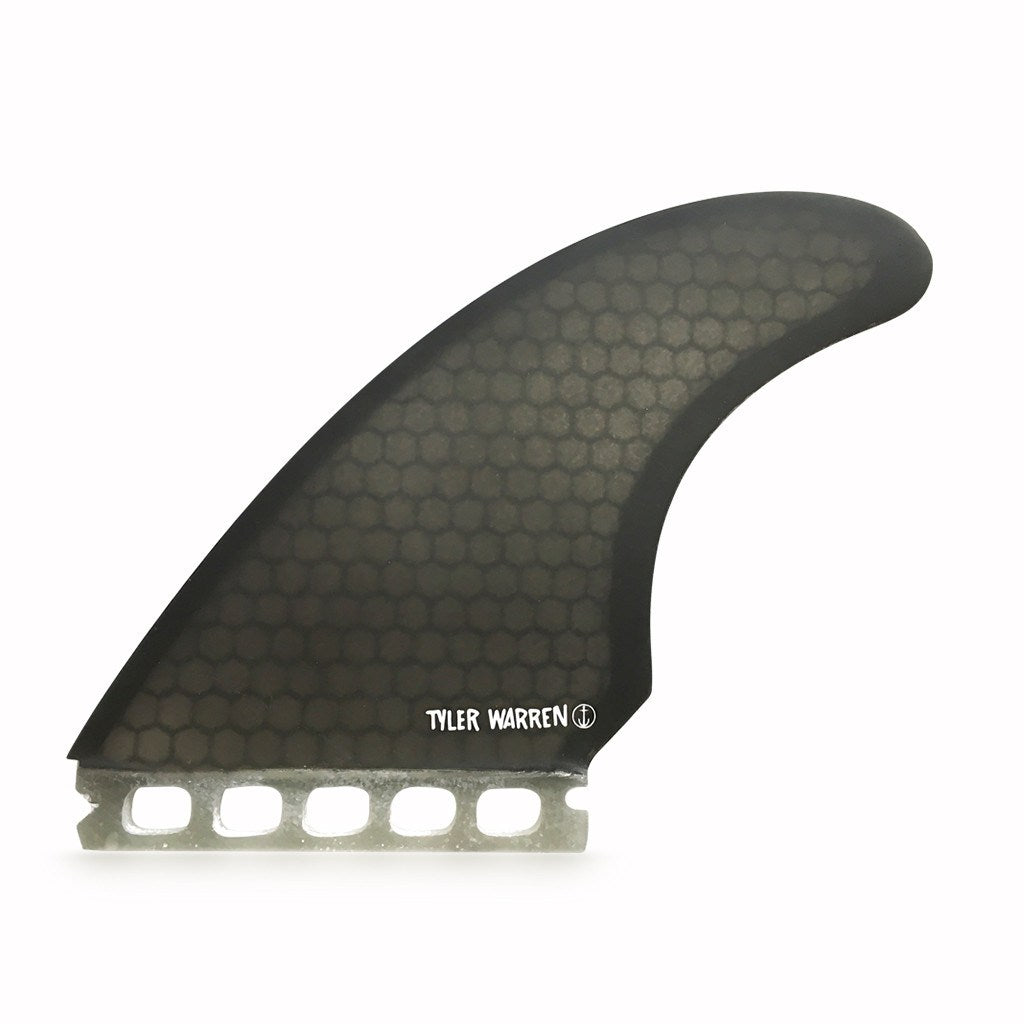 Captain Fin Co - Tyler Warren Twin - Medium - Black (Futures) Surfboard Fins Captain Fin Co