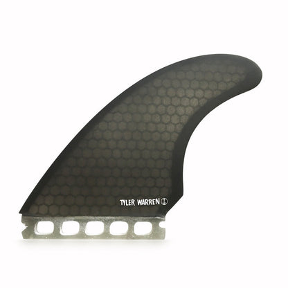 Captain Fin Co - Tyler Warren Twin - Medium - Black (Futures) Surfboard Fins Captain Fin Co