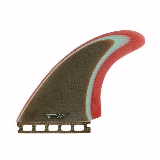 Captain Fin Co - Tyler Warren Twin Especial + Trailer - Medium - Coffee (Futures) Surfboard Fins Captain Fin Co Coffee Medium