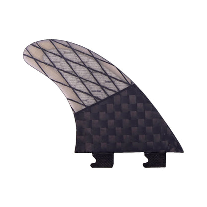 Captain Fin Co - CF Quickness Tri - SM/MD/LG - Black (Snap-In / FCS II) Surfboard Fins Captain Fin Co