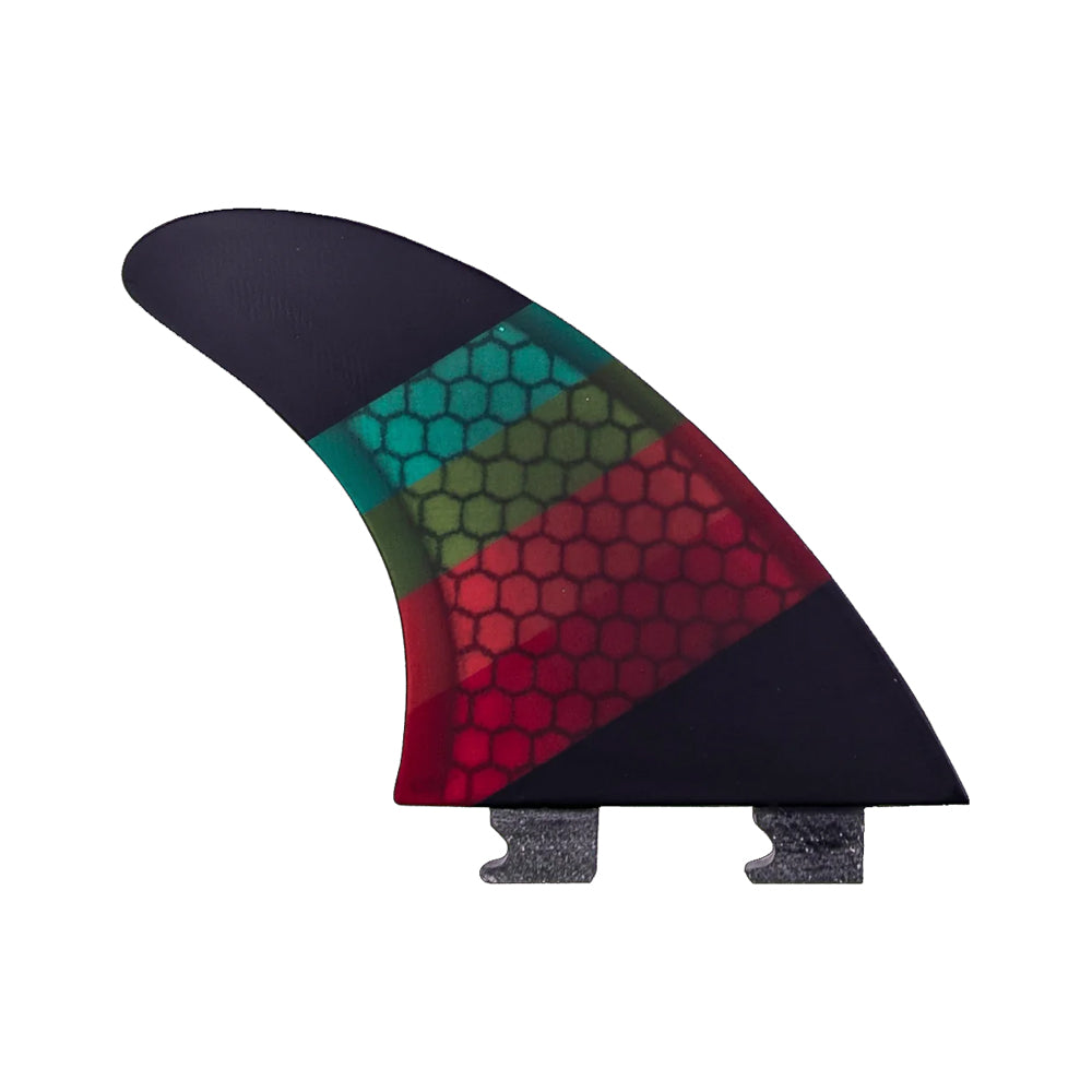 Captain Fin Co - CF Series 5 Fin - SM/MD/LG - Black (Snap-In / FCS II) Surfboard Fins Captain Fin Co