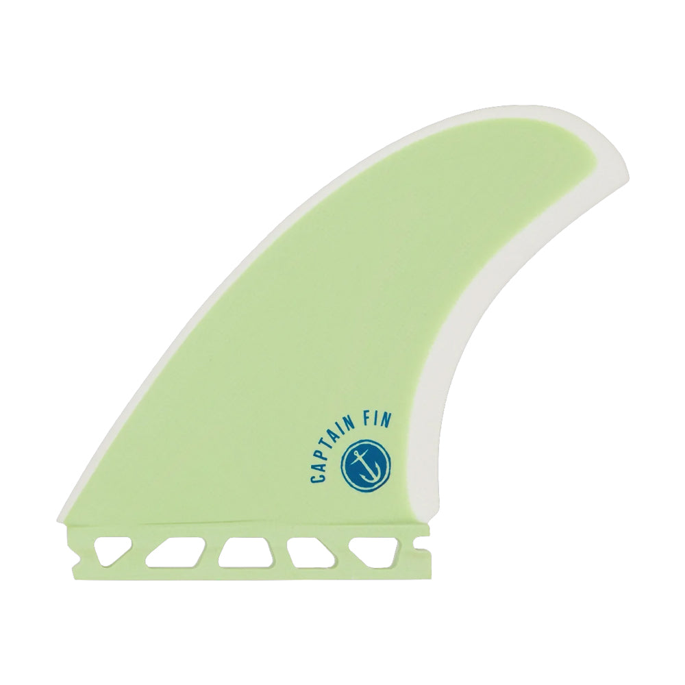 Captain Fin Co - CF Twin + Trailer - Medium - Mist Green (Futures) Surfboard Fins Captain Fin Co