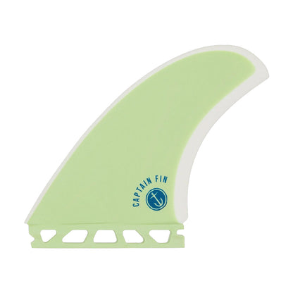 Captain Fin Co - CF Twin + Trailer - Medium - Mist Green (Futures) Surfboard Fins Captain Fin Co