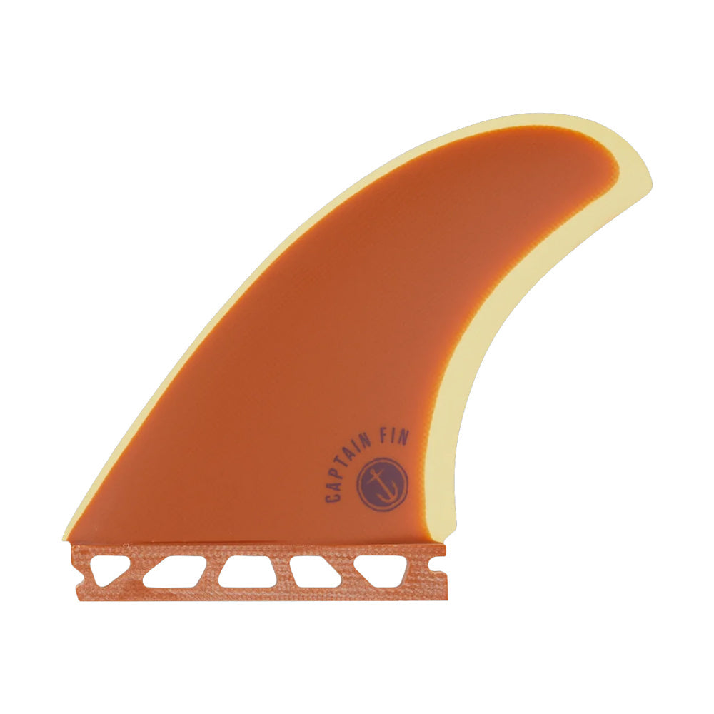 Captain Fin Co - CF Twin + Trailer - Medium - Sunset (Futures) Surfboard Fins Captain Fin Co