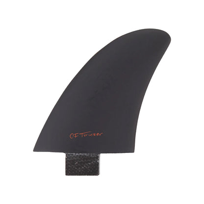 Captain Fin Co - CF Twinzer - Black (FCS) Surfboard Fins Captain Fin Co