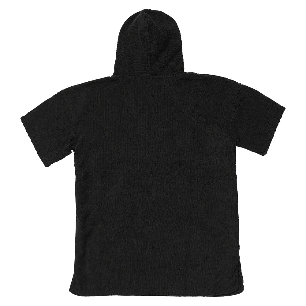 Captain Fin Co - Changing Robe - Youth - Black Surfing Captain Fin Co